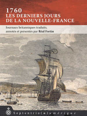 cover image of 1760, les derniers jours de la Nouvelle-France